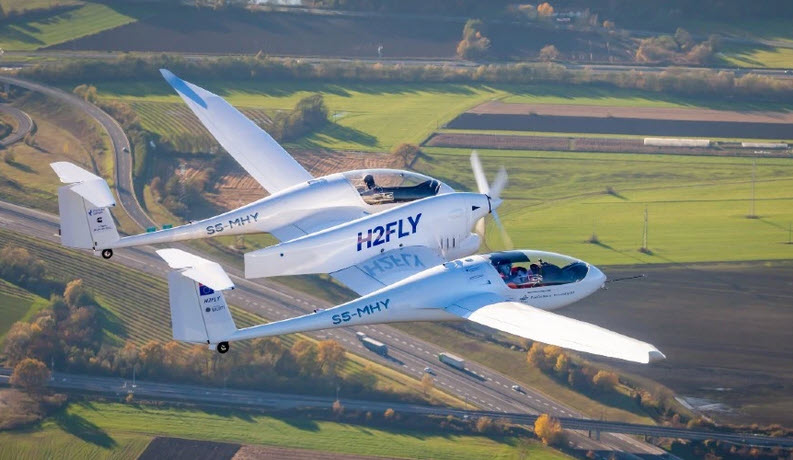 The First Plane to Fly on Carbon-Free Liquid Hydrogen?